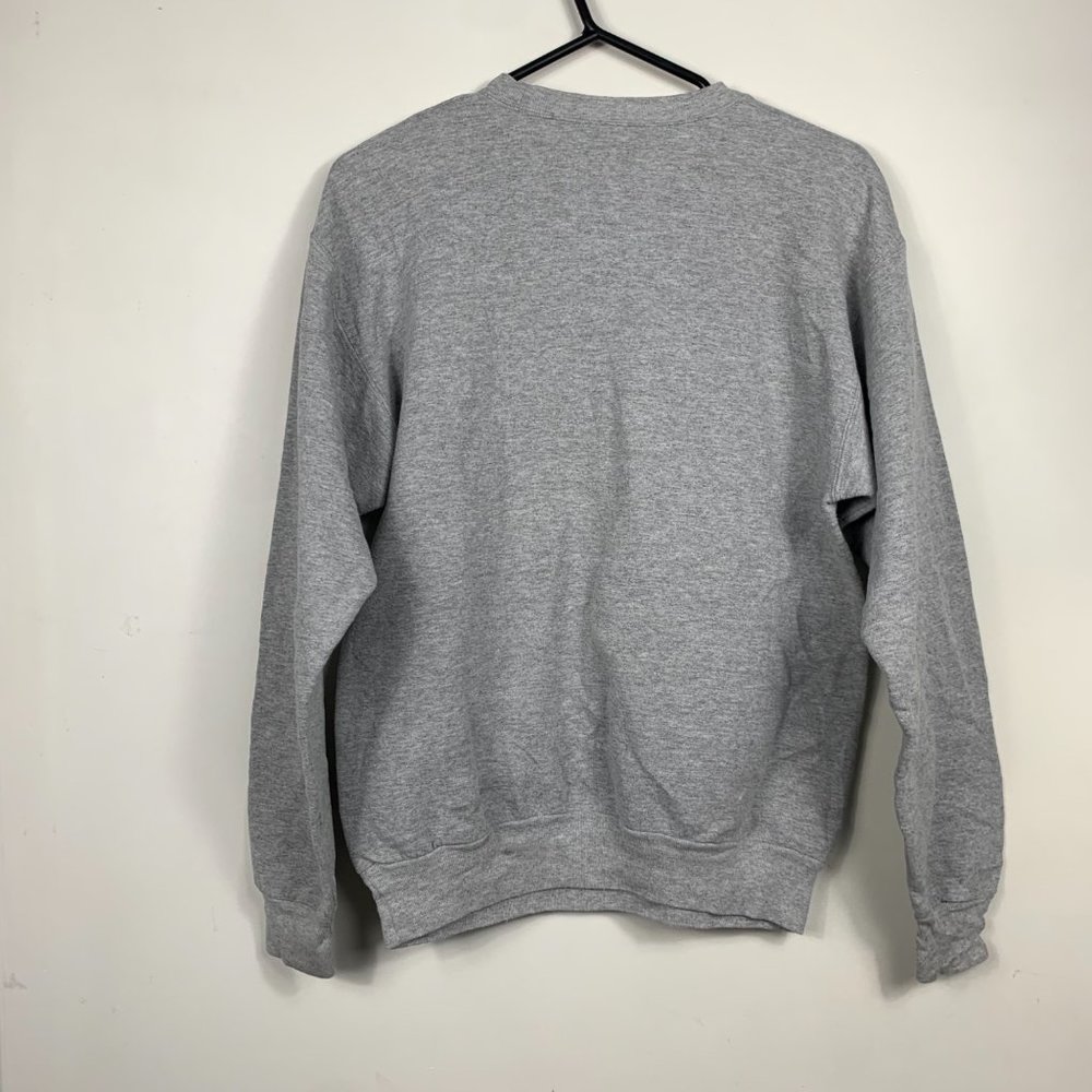 Disneyland Retro Sweatshirt Mens Size S Grey Mickey Mouse Cotton-Blend - Picture 3 of 7